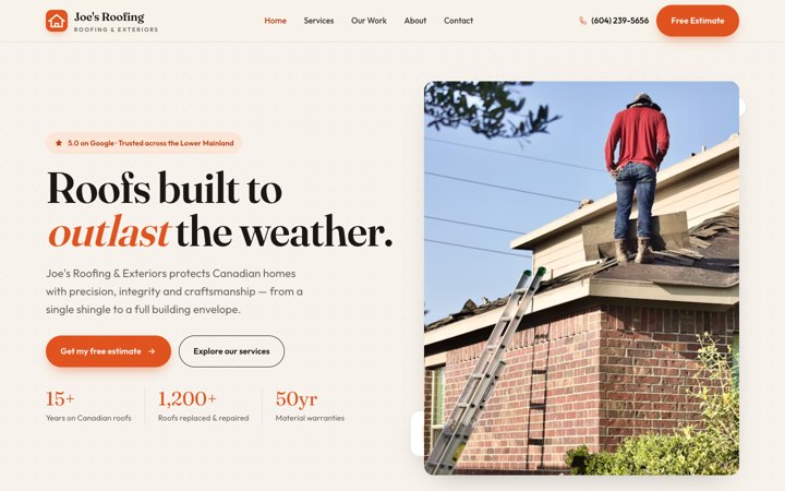 Joe's Roofing